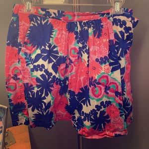Lily Pulitzer skirt with pockets- small